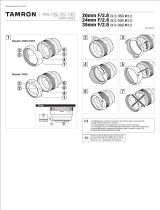 Tamron F051 Användarmanual