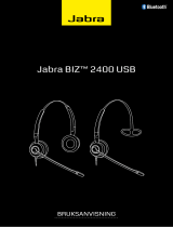 Jabra Biz 2400 USB Duo MS Användarmanual