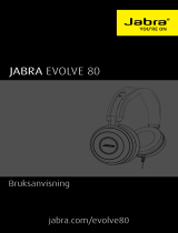 Jabra Evolve 80 UC Stereo Användarmanual