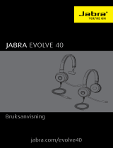 Jabra Evolve 40 MS Stereo Användarmanual