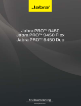 Jabra Pro 9460 Duo Användarmanual