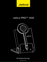 Jabra Pro 900 Duo / Mono Användarmanual
