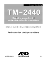 AND TM-2440 Användarmanual
