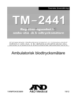 AND TM-2441 Användarmanual