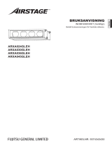 Fujitsu ARXA036GLEH Bruksanvisningar