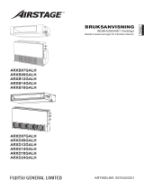 Fujitsu ARXB07GALH Bruksanvisningar