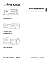 Fujitsu ARXC90GBTH Bruksanvisningar