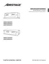 Fujitsu ARXC45GATH Bruksanvisningar