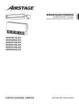 Fujitsu ARXD009GLEH Bruksanvisningar