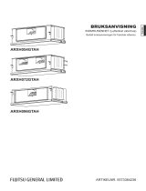 Fujitsu ARXH096GTAH Bruksanvisningar