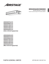 Fujitsu ARXK012GLFH Bruksanvisningar