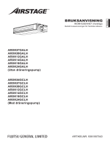 Fujitsu ARXK04GCLH Bruksanvisningar