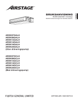 Fujitsu ARXK24GALH Bruksanvisningar