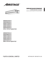 Fujitsu ARXK12GCLH Bruksanvisningar