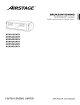 Fujitsu ARXN18GATH Bruksanvisningar