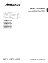 Fujitsu ARXN36GATH Bruksanvisningar