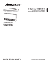 Fujitsu ARXP009GLAH Bruksanvisningar