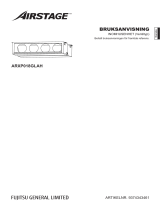 Fujitsu ARXA30GBLH Bruksanvisningar