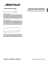 Fujitsu ASYE009GTAH Bruksanvisningar