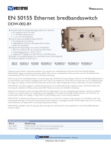 Westermo DDW-002-B1 Datablad