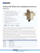 Westermo MCW-211-MM-SC2 Datablad