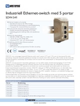 Westermo SDW-541-SM-LC15 Datablad