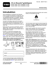Toro 55cm Recycler Lawn Mower Användarmanual