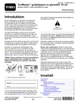 Toro 76cm TurfMaster Walk-Behind Lawn Mower Användarmanual