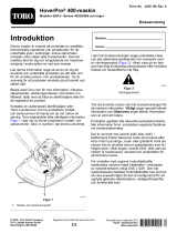 Toro HoverPro 400 Machine Användarmanual