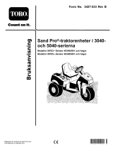 Toro Sand Pro 3040 Traction Unit Användarmanual