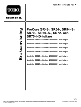 Toro ProCore SR48 Aerator Användarmanual