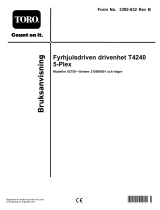 Toro T4240 4-Wheel Drive 5-Plex Traction Unit Användarmanual