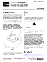 Toro HoverPro 500 Machine Användarmanual