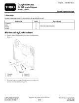 Toro Hitch Kit, DH 140 Lawn Tractor Installationsguide