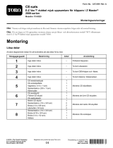 Toro CE Kit, E-Z Vac Twin Soft Bagger for Z Master 2000 Series Mower Installationsguide