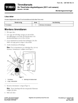 Toro Hourmeter Kit, 2011 and After TimeCutter Riding Mower Installationsguide