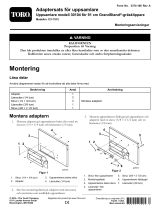 Toro Bagger Adapter Kit, Model 30104 Bagger for 36in GrandStand Mower Installationsguide