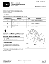 Toro Trash Bag Kit, GrandStand Mower Installationsguide