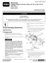 Toro Baffle Kit, 72in Rear Discharge Z Master Mowers Installationsguide