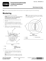 Toro Transmission Pulley Kit, TimeMaster Lawn Mower Installationsguide