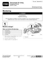 Toro Hose Service Kit, STX-38 Stump Grinder Installationsguide