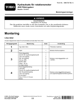 Toro Rotation Motor Hydraulic Kit, 4045 Directional Drill Installationsguide