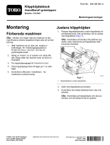 Toro Height-of-Cut Blocks, GrandStand Mower Installationsguide