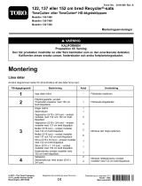 Toro 48in Recycler Kit, TimeCutter HD Riding Mower Installationsguide
