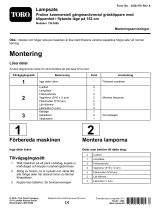 Toro Light Kit, Proline Commercial Walk-Behind Mower Installationsguide