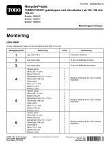 Toro Recycler Kit, 72in TURBO FORCE Side Discharge Mower Installationsguide
