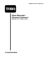 Toro 53cm Recycler Mower Användarmanual