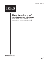 Toro 53cm Super Recycler Lawnmower Användarmanual
