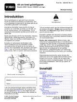 Toro 46cm Lawn Mower Användarmanual