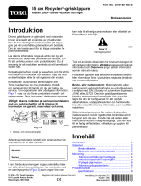 Toro 55cm Recycler Lawn Mower Användarmanual